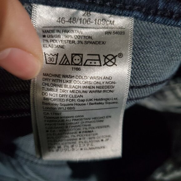 Banana Republic Jeans Womens 28 Blue Skinny Premium Denim Stretch Blend - Picture 4 of 12